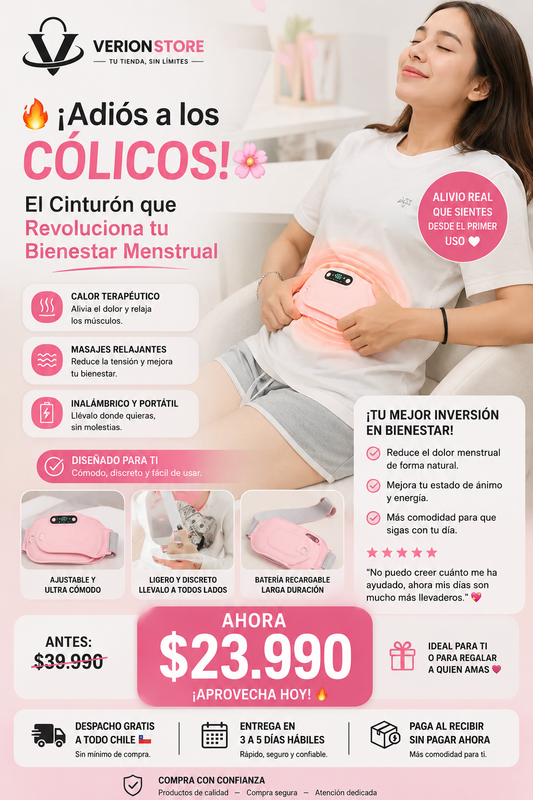 Cinturón Térmico para Colicos